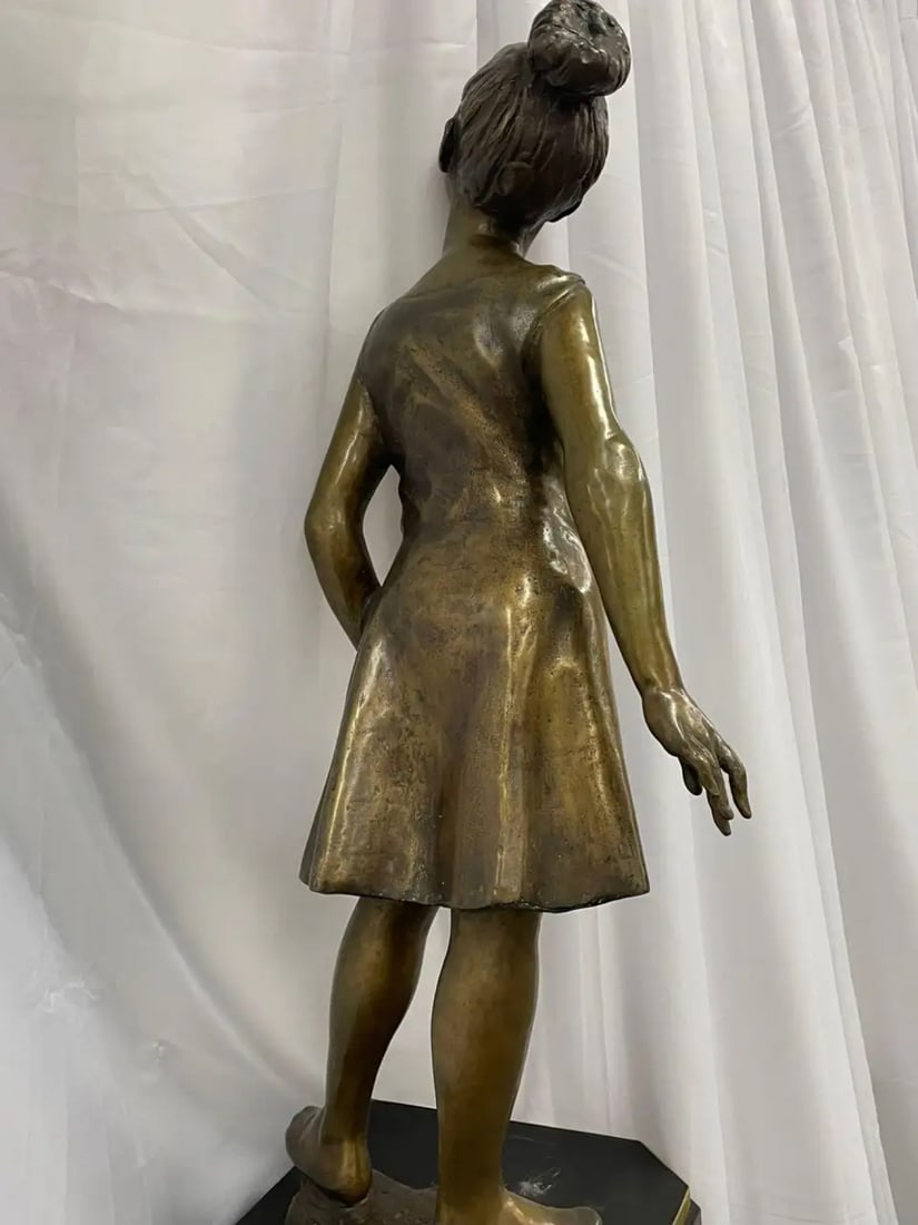 Signed Bronze Ballerina by Italian Sculptor Sergio Benvenuto, Italy, 1950s - 12