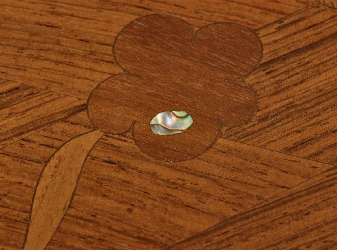 Jules Leleu, French Art Deco, Rosewood, Abalone, Dining Table, France, 1930s - 11