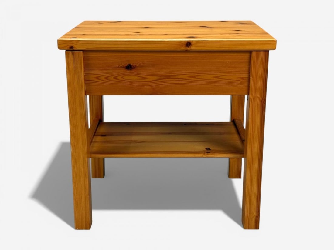 Swedish Modern, Nightstands, Pine, Sweden, 1970s - 11