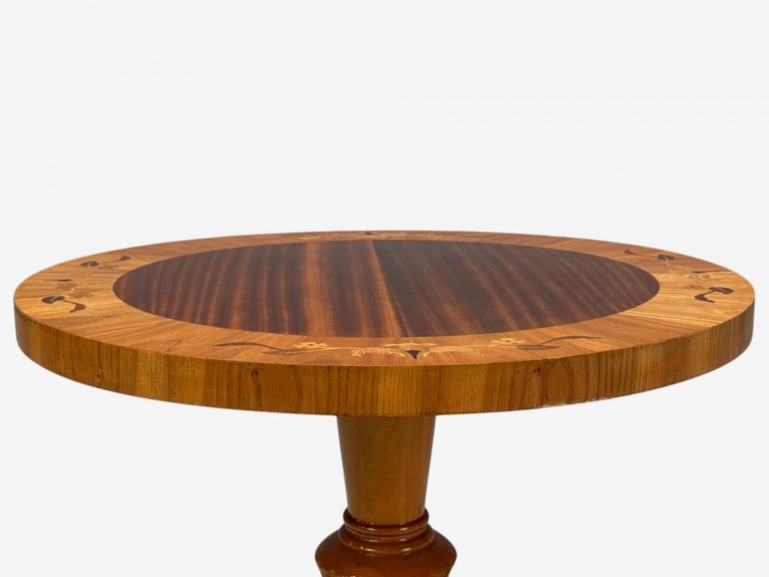 Swedish Art Deco, Marquetry Inlay, Wood, Center Table, Sweden, 1930s - 4