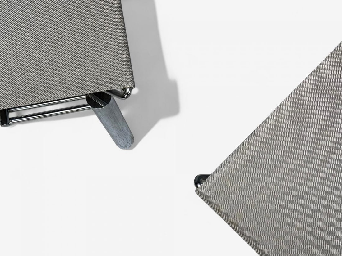 Hans Ullrich Bitsch, Chrome Plated Steel, Aluminum, Stools, Germany, 1980s - 10