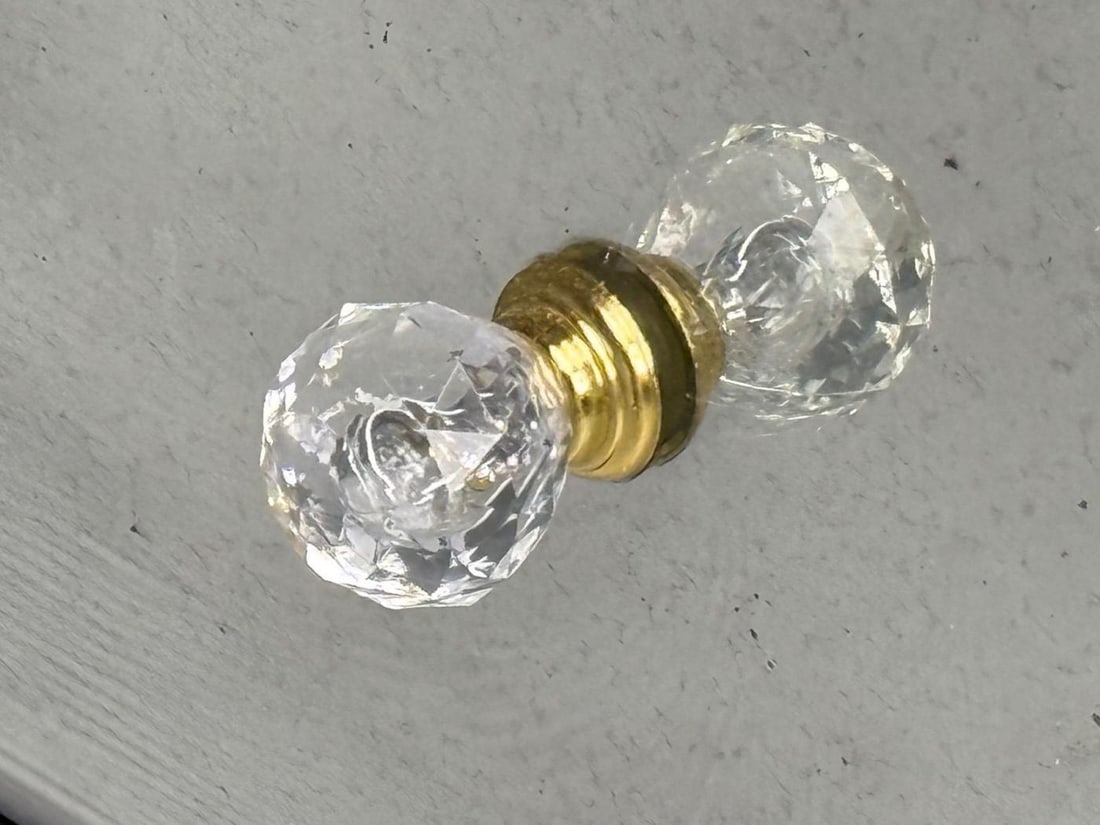 Hollywood Regency Style, Wood, Antique Beveled Glass, Mirrored Nightstands - 9