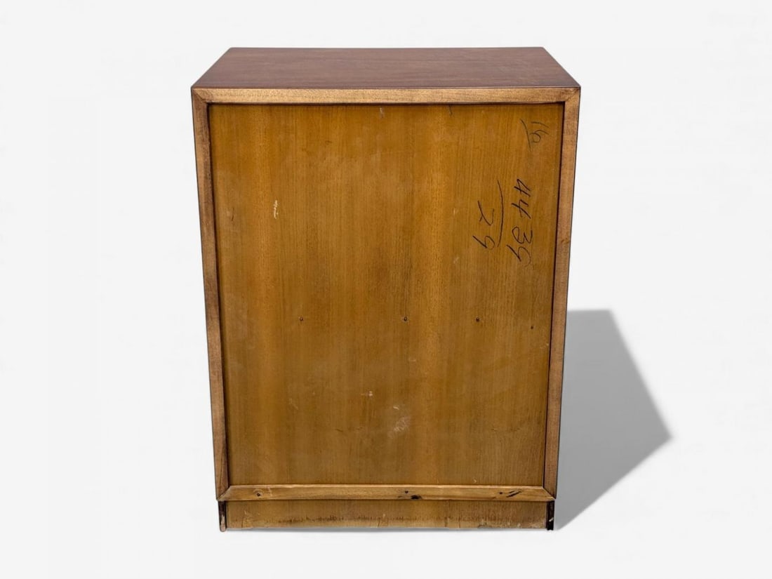 T.H. Robsjohn-Gibbings, American Modern, Walnut, Open Nightstands, USA, 1960s - 12