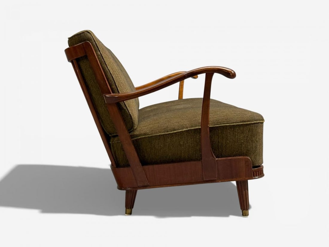 Svante Skogh, Sofa, Beech, Fabric, Sweden, 1940s - 7