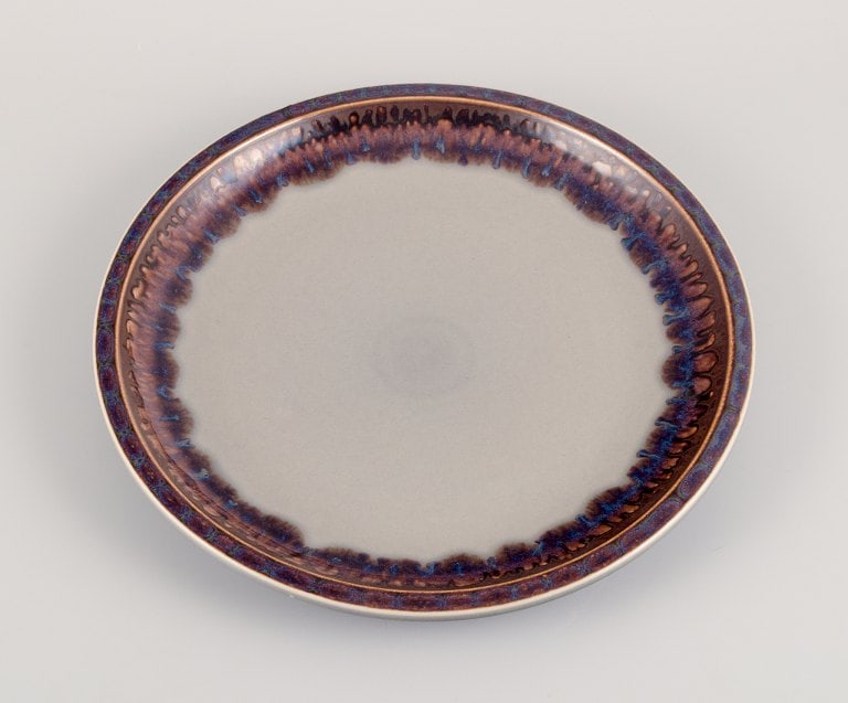 Jens Harald Quistgaard for Bing & Grøndahl, "Mexico" retro design, round dish and oval dish in - 3