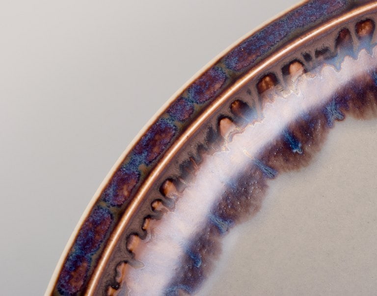 Jens Harald Quistgaard for Bing & Grøndahl, "Mexico" retro design, round dish and oval dish in - 5