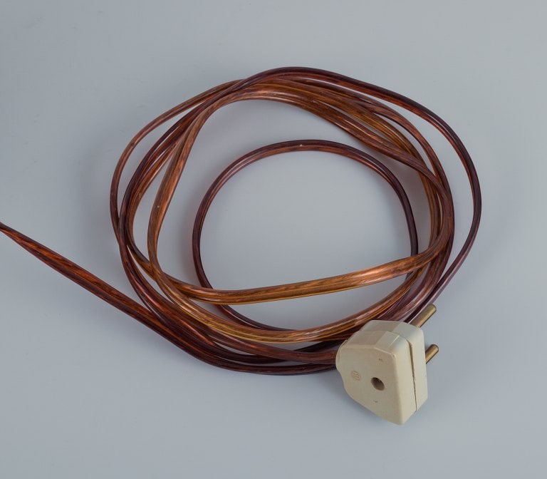 Ipsens, Denmark. Ceramic table lamp with owl. - 7