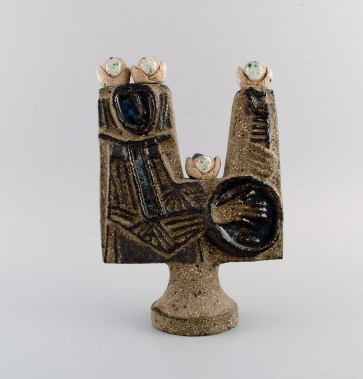 Thomas Hellström (1924–2006) for Nittsjö. Unique sculpture in partially glazed (1 of 8)