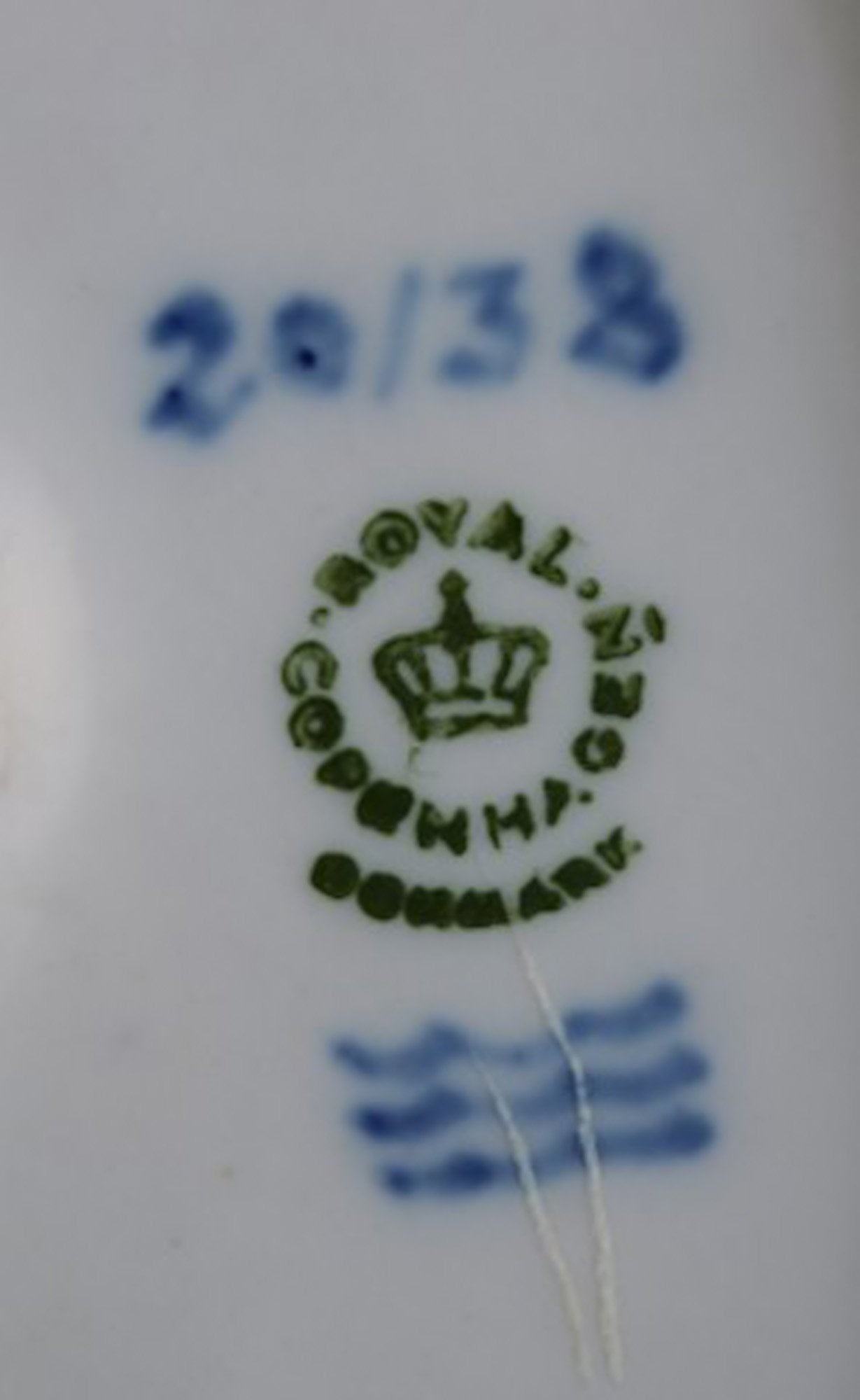 Royal Copenhagen large stoneware figure of happy baby elephant. Designed by Knud Kyhn. Decoration - 6