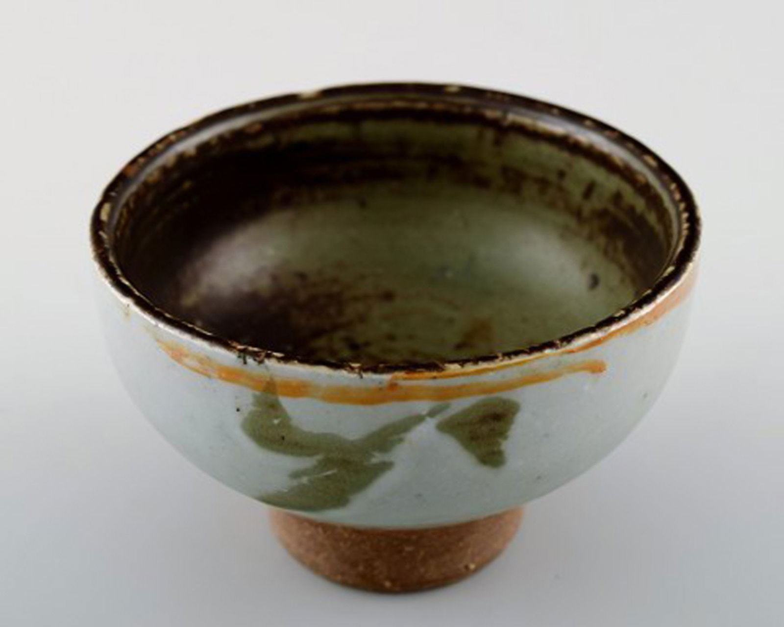 Erik Reiff for Royal Copenhagen. Unique ceramic bowl. 1960 / 70s. - 3