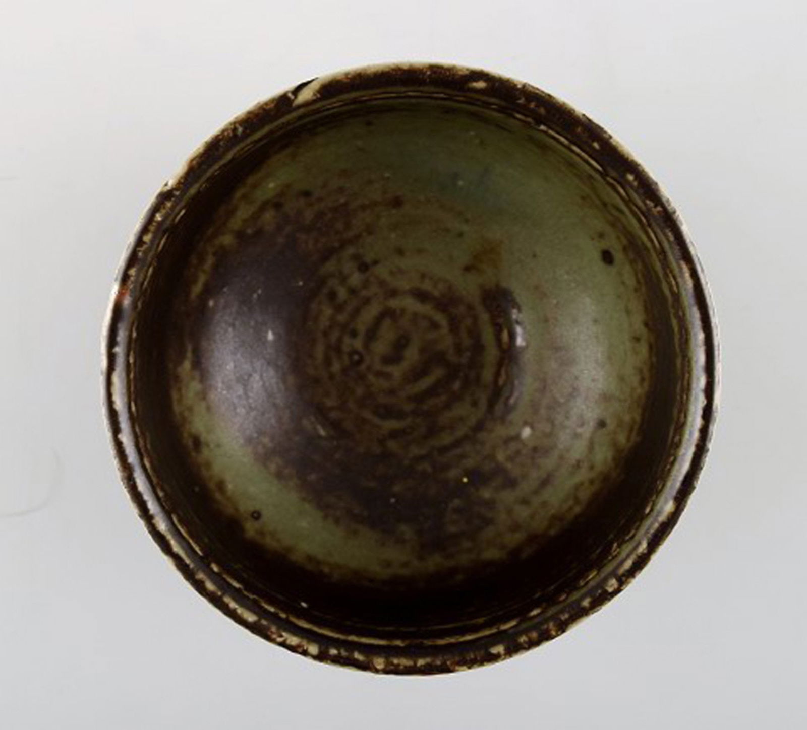 Erik Reiff for Royal Copenhagen. Unique ceramic bowl. 1960 / 70s. - 4