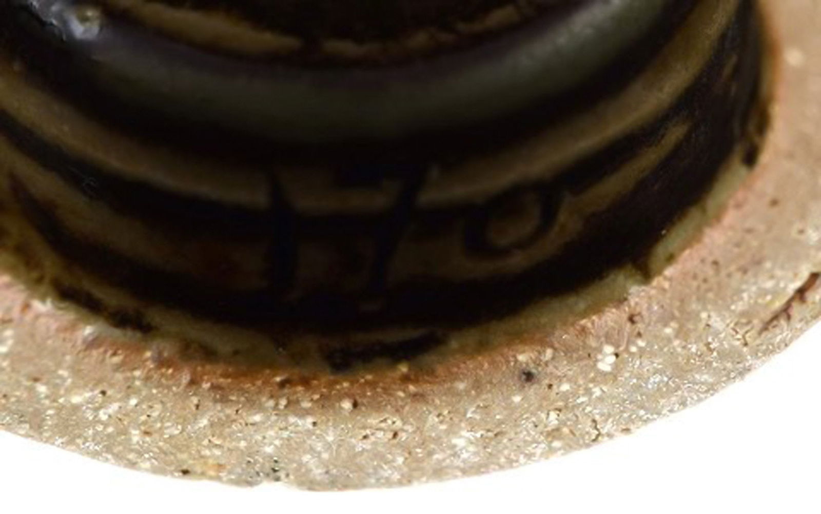 Erik Reiff for Royal Copenhagen. Unique ceramic bowl. 1960 / 70s. - 6