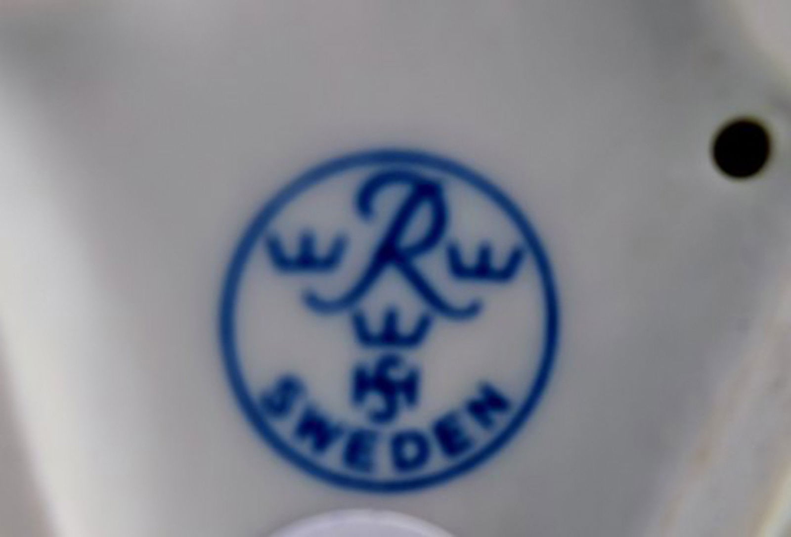 Harald Salomon for Rörstrand, white glazed figure of a sea child. - 3