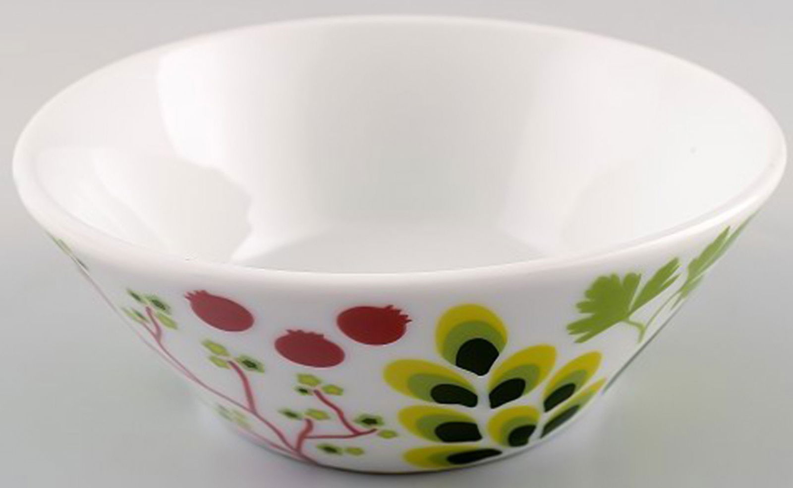 6 Rörstrand retro 1960/70s "Kulinara" porcelain bowls. - 4