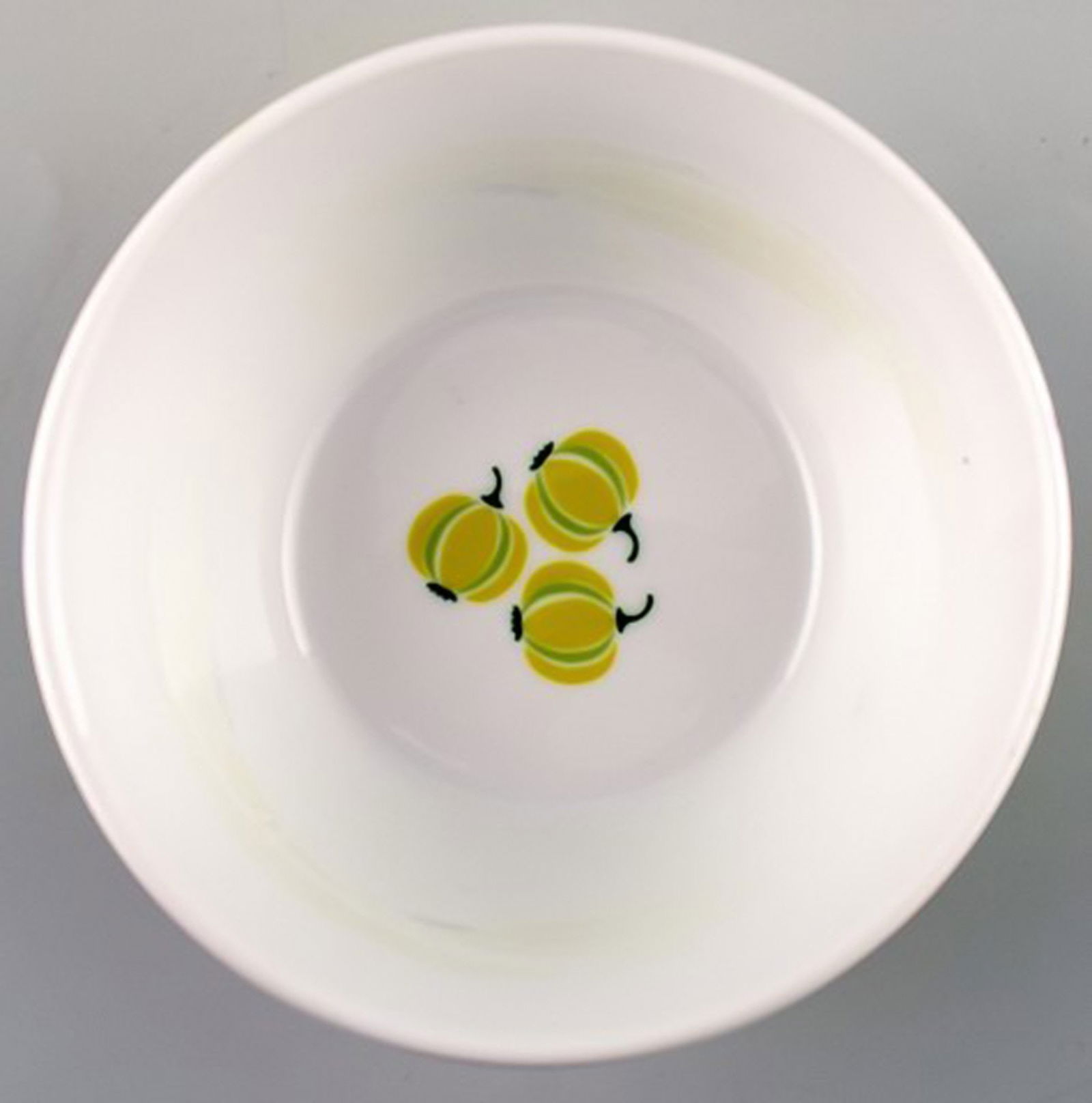 6 Rörstrand retro 1960/70s "Kulinara" porcelain bowls. - 5