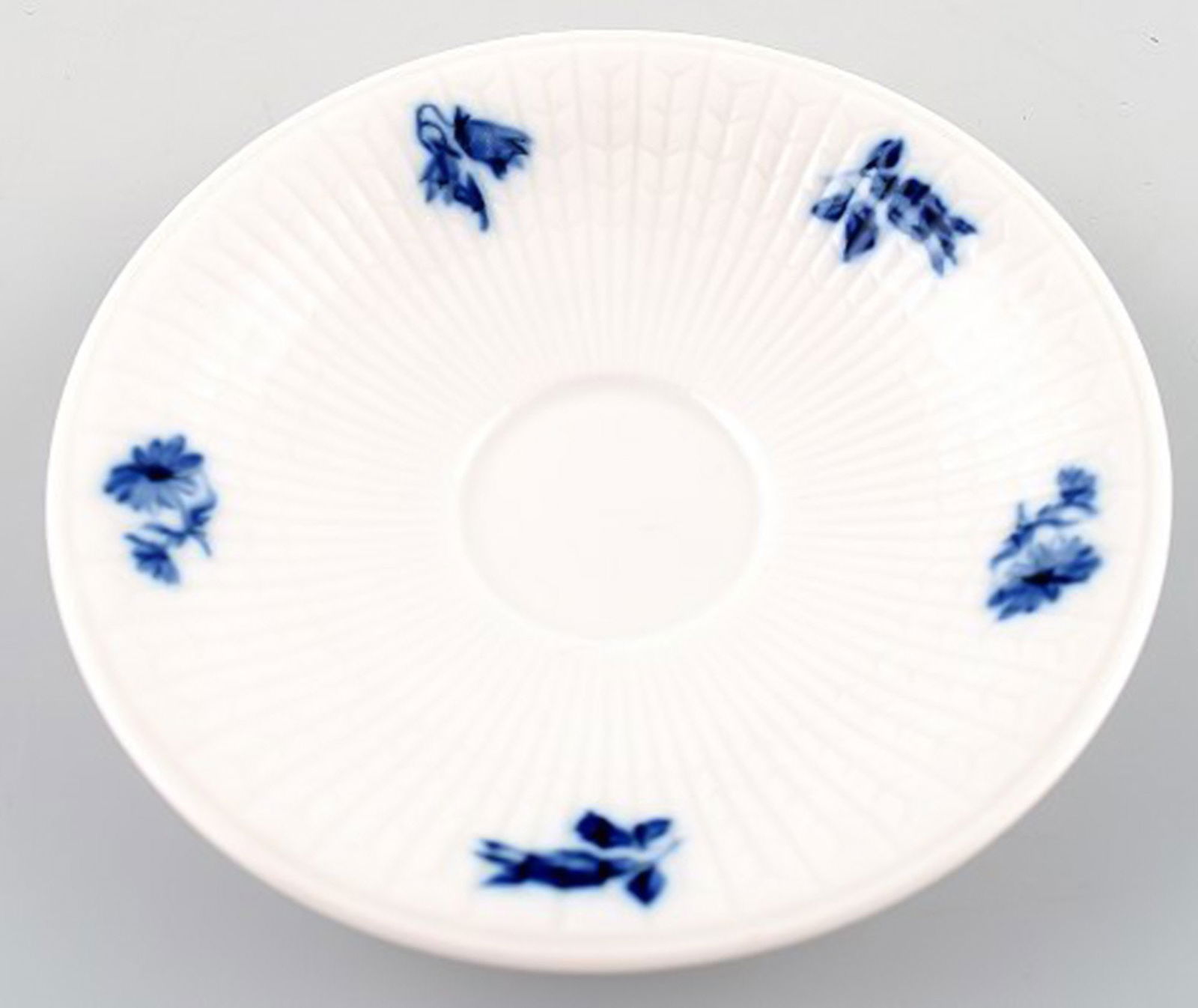 12 p. Rörstrand Blue rose mocha service. - 5