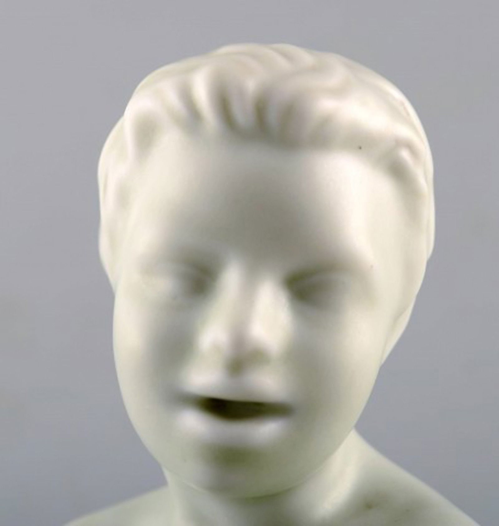 Harald Salomon for Rörstrand, blanc de chine / white glazed figure. - 5