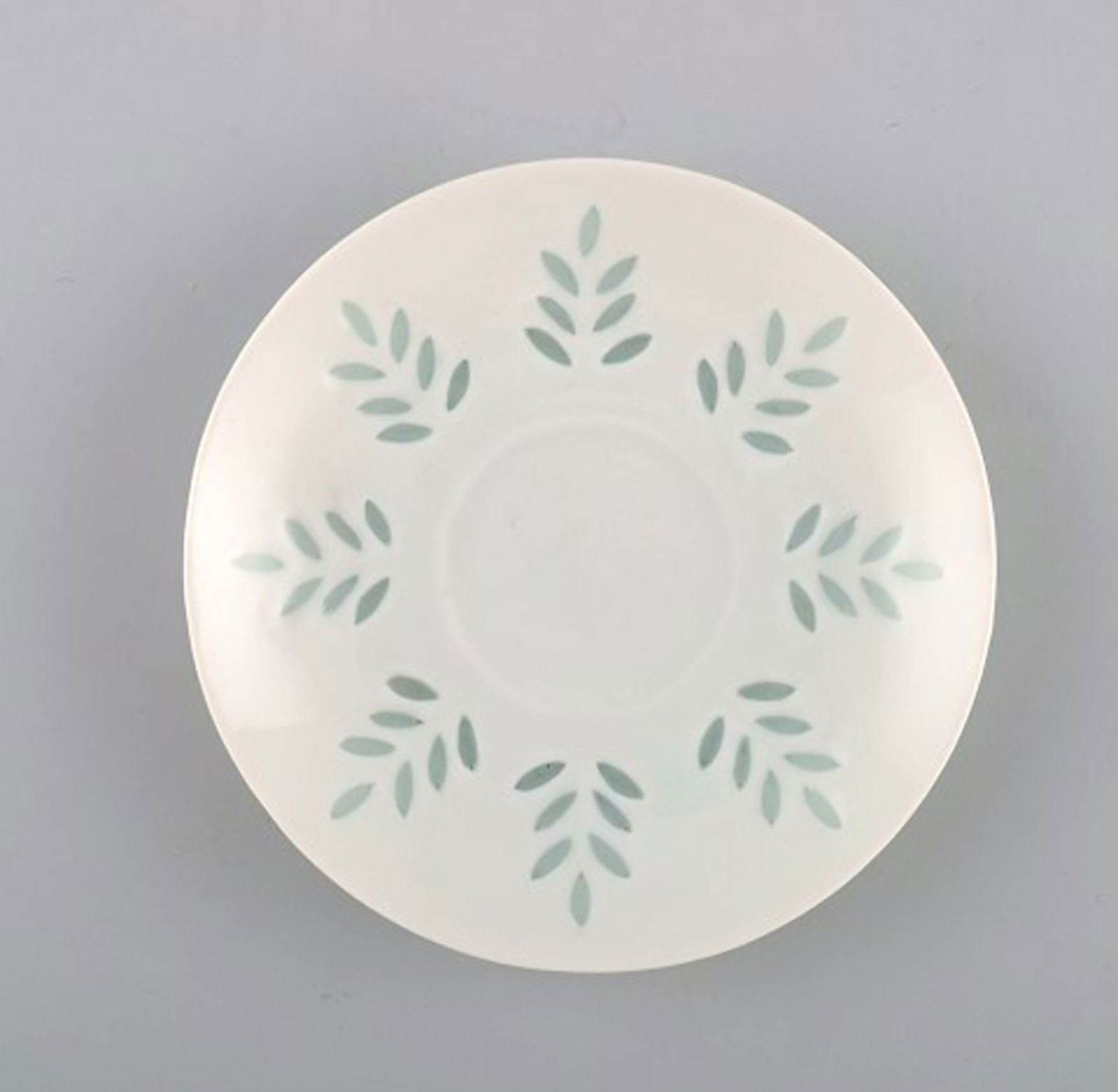 Freidl Holzer Kjellberg for Arabia. Complete 6 person coffee service in rice porcelain. Mid-1900. - 4