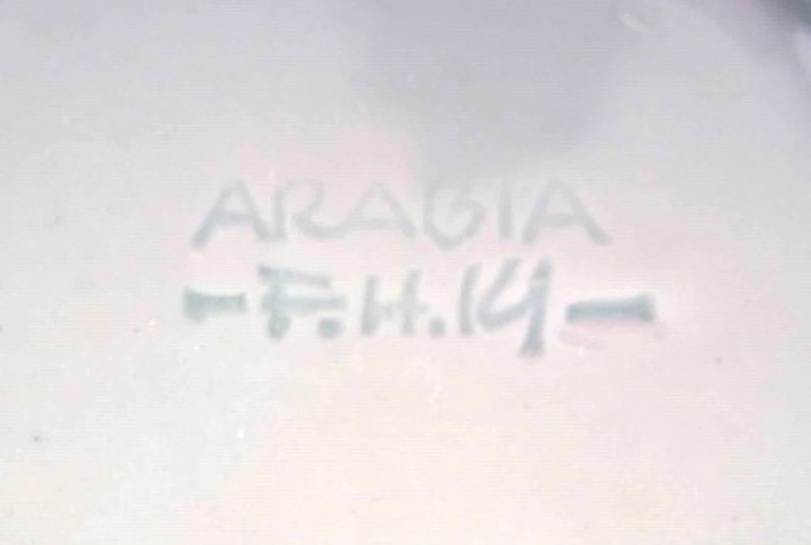 Freidl Holzer Kjellberg for Arabia. Complete 6 person coffee service in rice porcelain. Mid-1900. - 5