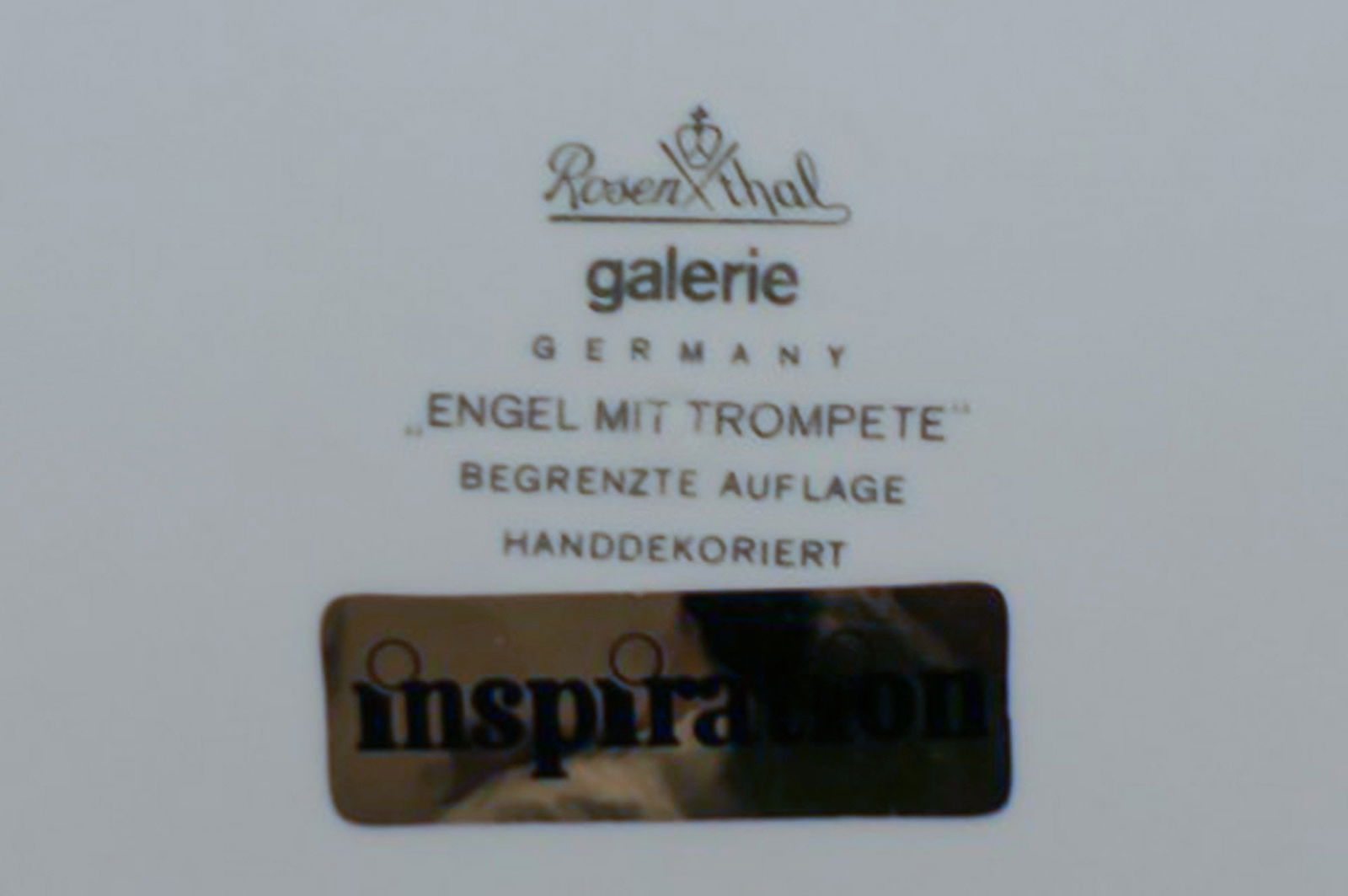 Rosenthal Wiinblad Christmas plate from 1976. - 4