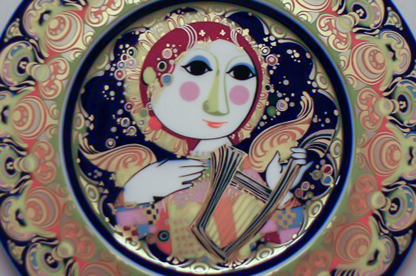 Rosenthal Wiinblad Christmas plate from 1978. - 2