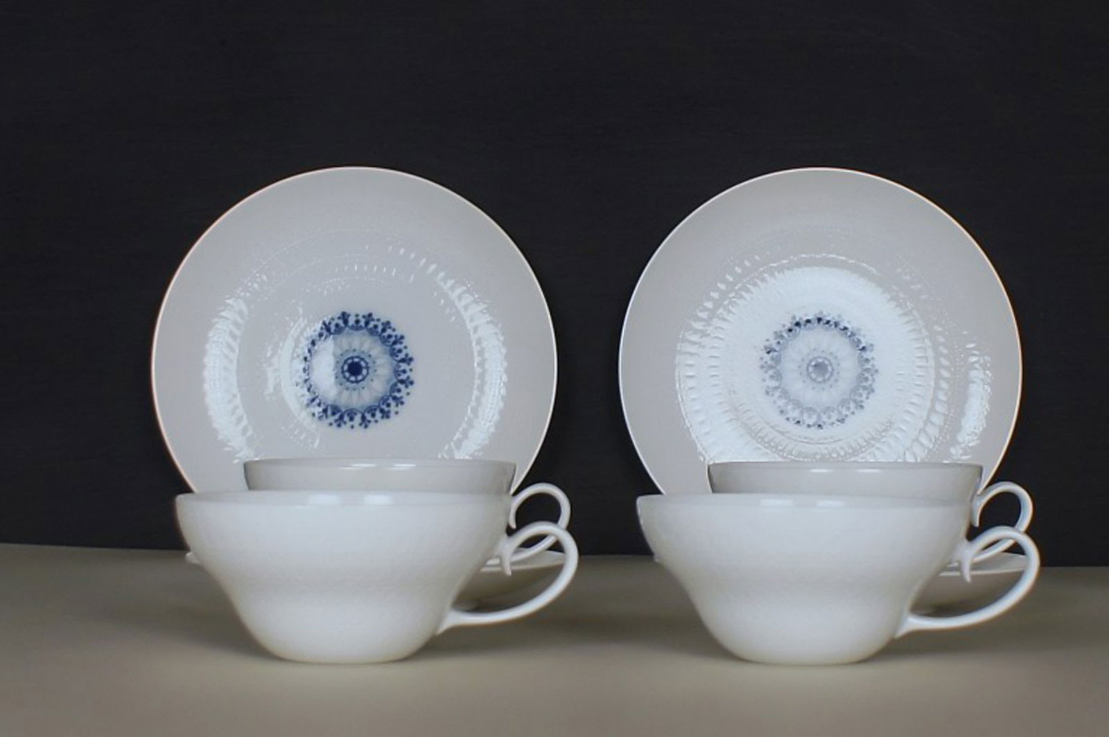 Rosenthal Bjorn Wiinblad, 4 teacups. (1 of 9)