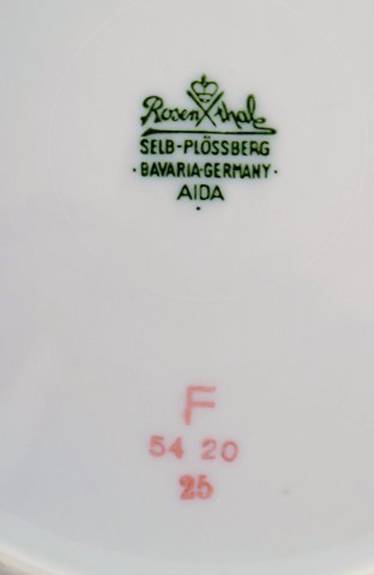 Hand painted Rosenthal porcelain coffee service. Complete for 10 people with accompanying plates. - 5