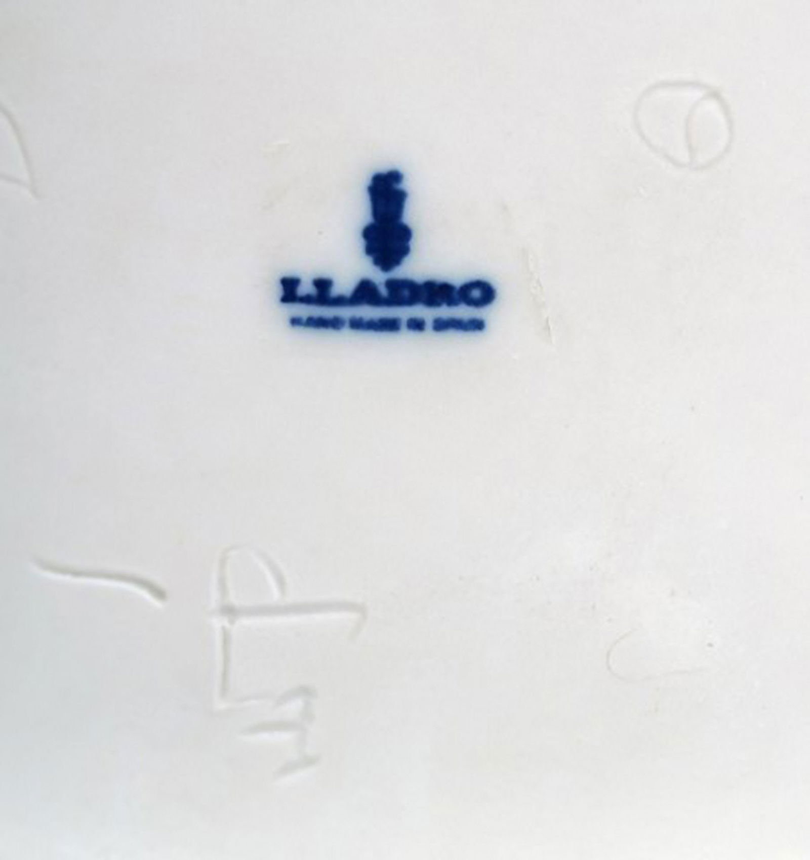 Lladro, Spain. Large vase with peacoks in glazed porcelain. 20th century. - 5