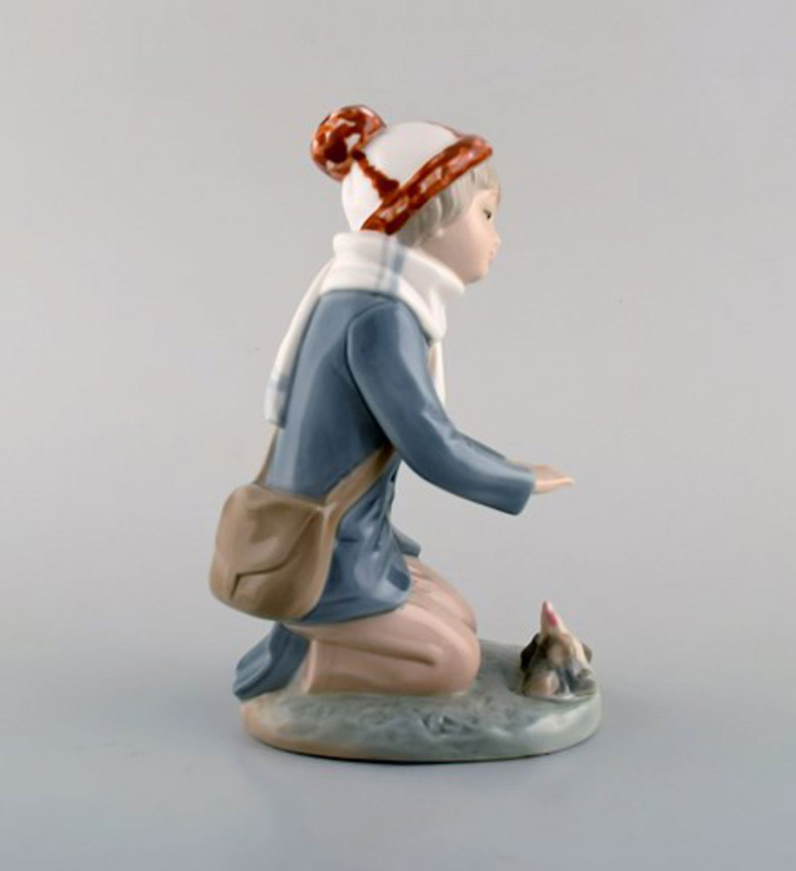 Lladro, Tengra and Zaphir, Spain. Four porcelain figurines of children. 1980 / 90's. - 3