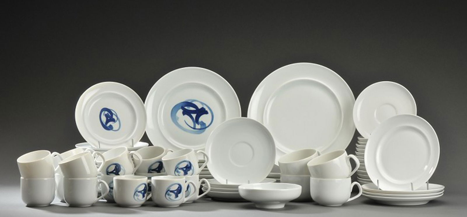 B&G Henning Koppel. "Koppel" & "Blue Koppel" coffee & dinnerware. (1 of 4)