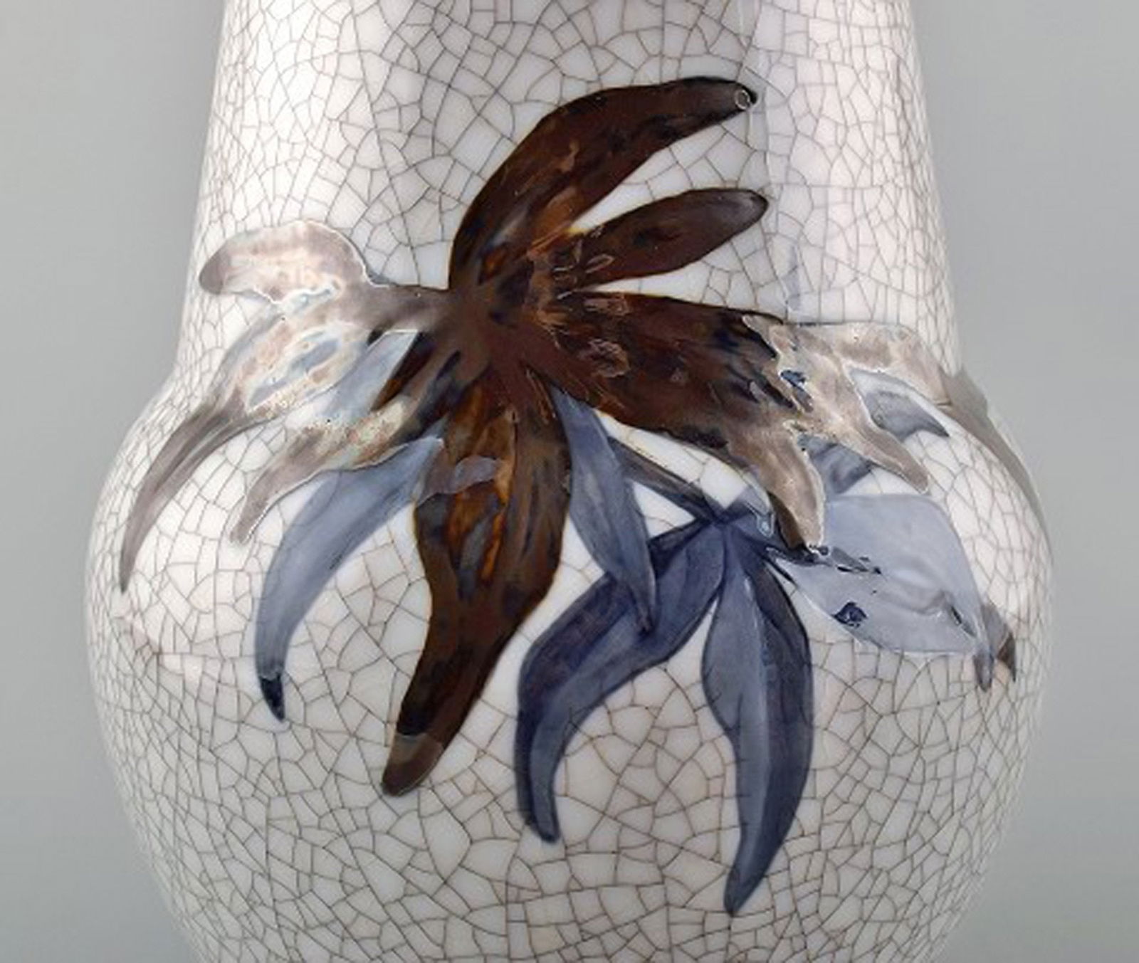 Unique Effie Hegermann-Lindencrone: Vase porcelain, B& G Bing & Grondahl. - 4