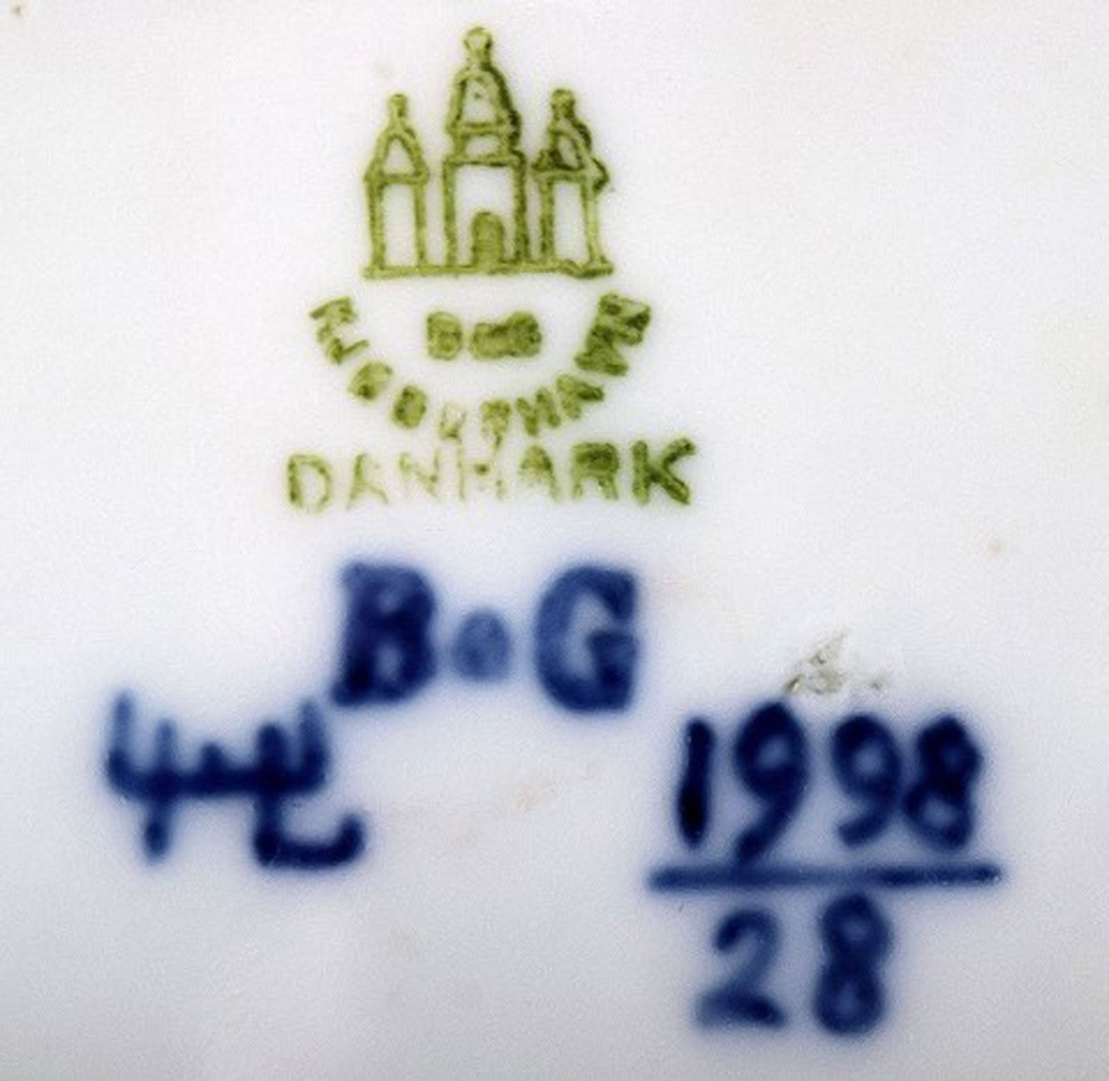 Unique Effie Hegermann-Lindencrone: Vase porcelain, B& G Bing & Grondahl. - 6