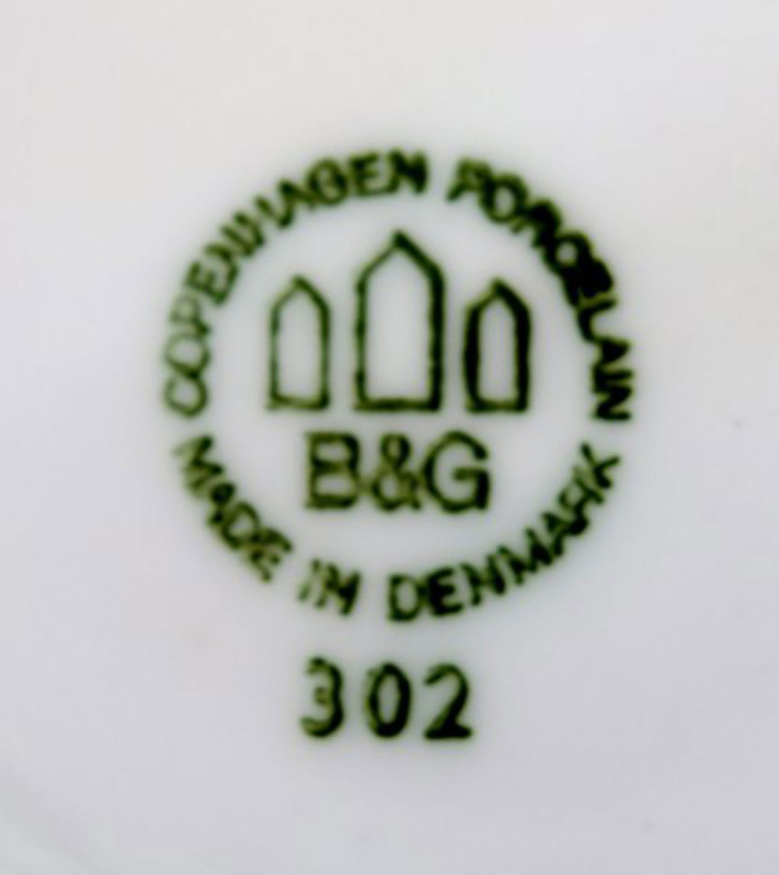 Bing & Grondahl Blue Koppel Henning Koppel Sugar Bowl # 302. - 3