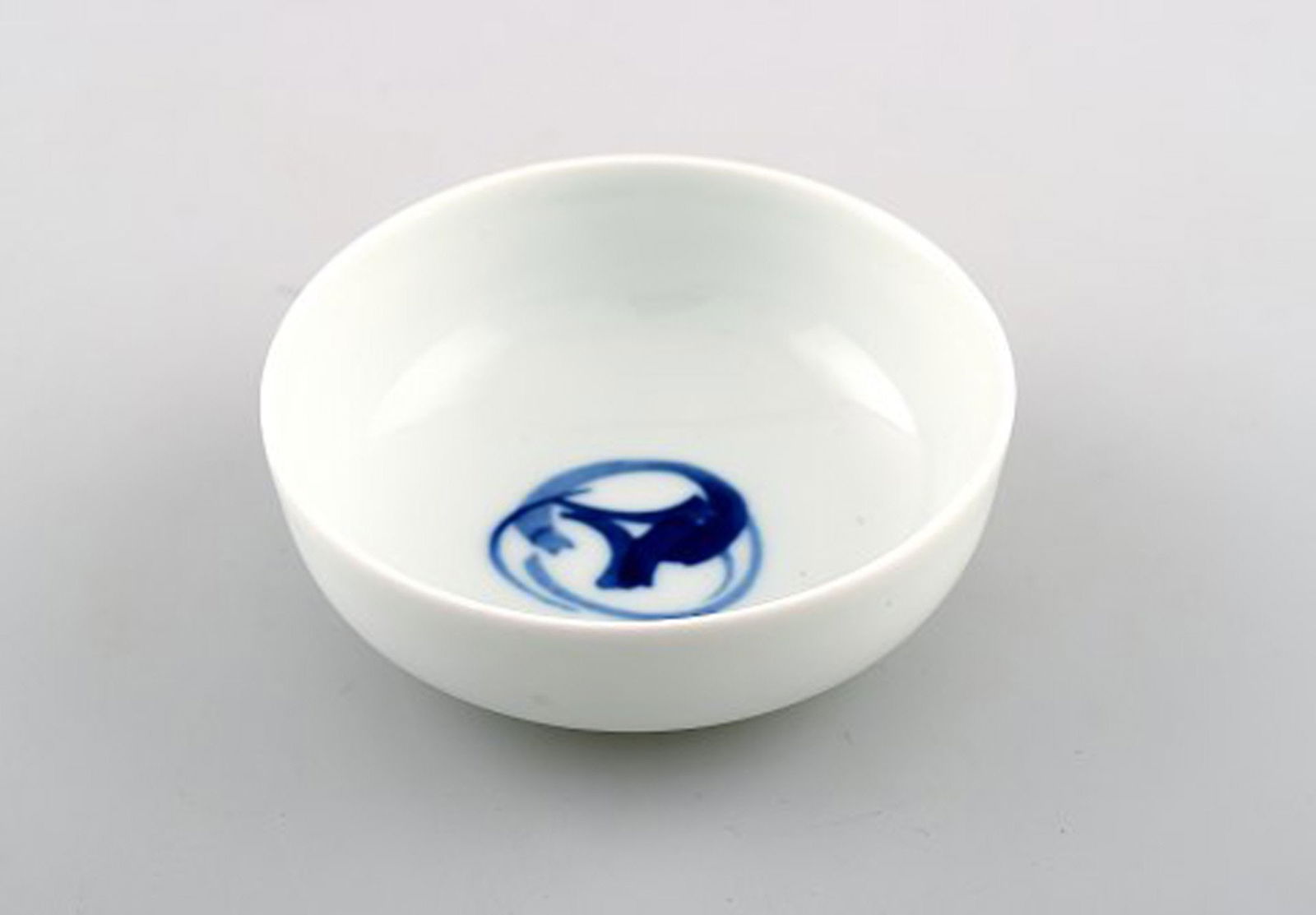 Bing & Grondahl B & G Blue Koppel, round bowl. - 2