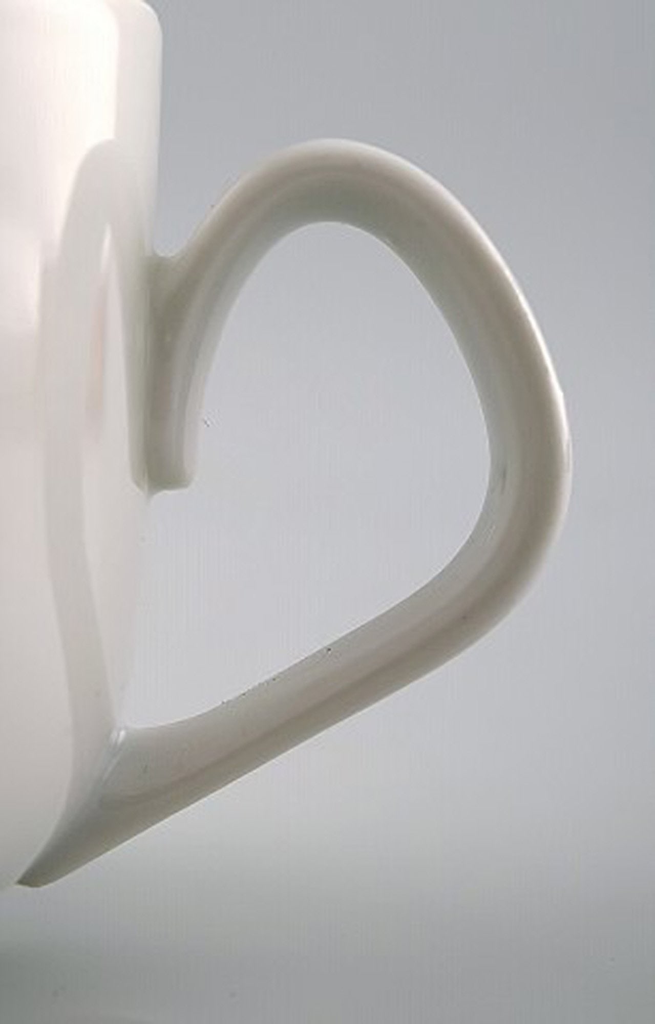 Bing & Grondahl, B&G, White Koppel, 6 p. Coffee service. Designed by Henning Koppel. - 4