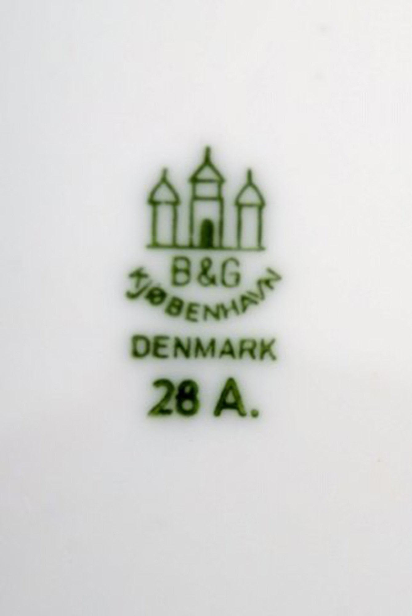 Bing & Grondahl, B&G, White Koppel, 6 p. Coffee service. Designed by Henning Koppel. - 6