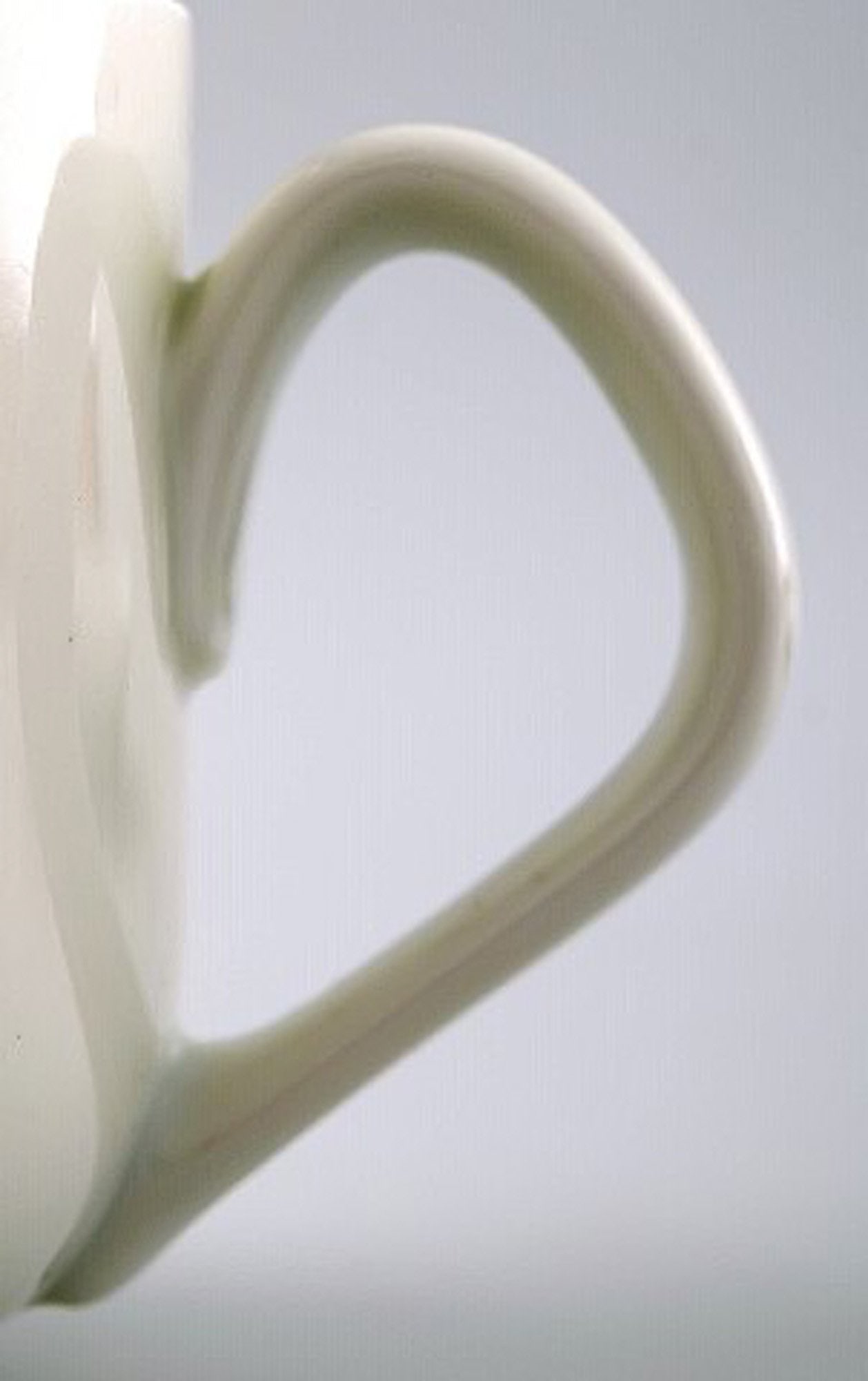 Bing & Grondahl, B&G, White Koppel, 5 p. Coffee service. Designed by Henning Koppel. - 4