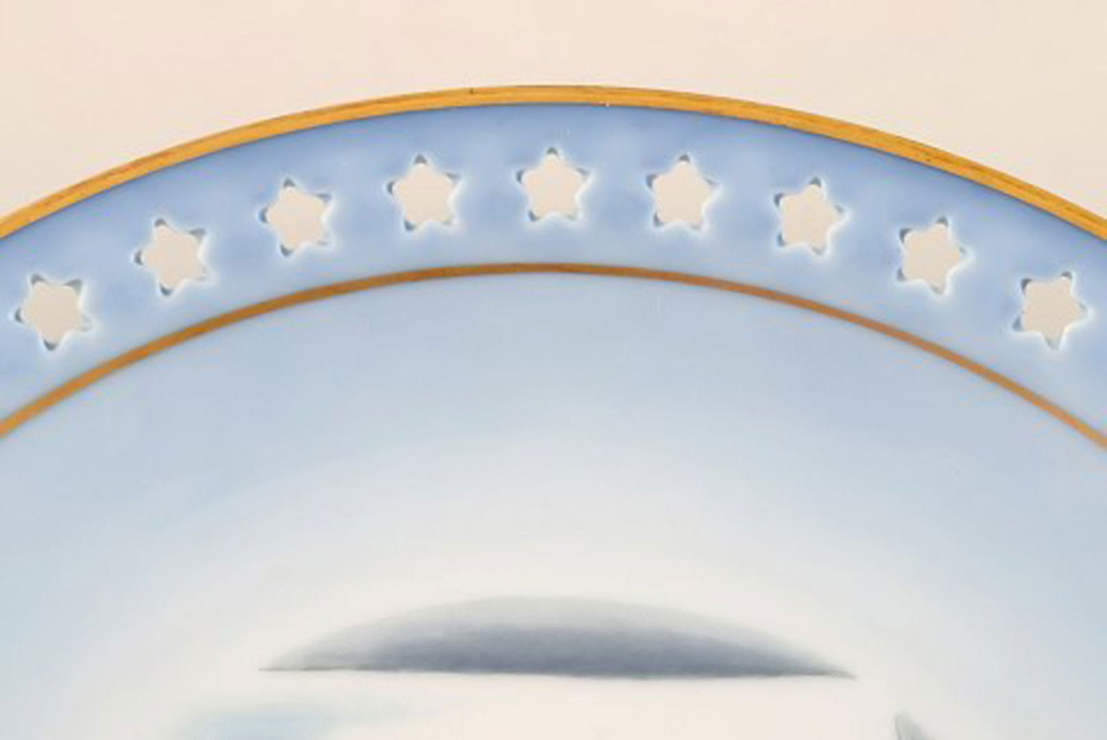 B & G (Bing & Grondahl), Christmas service, Harald Wiberg. Plate. - 3