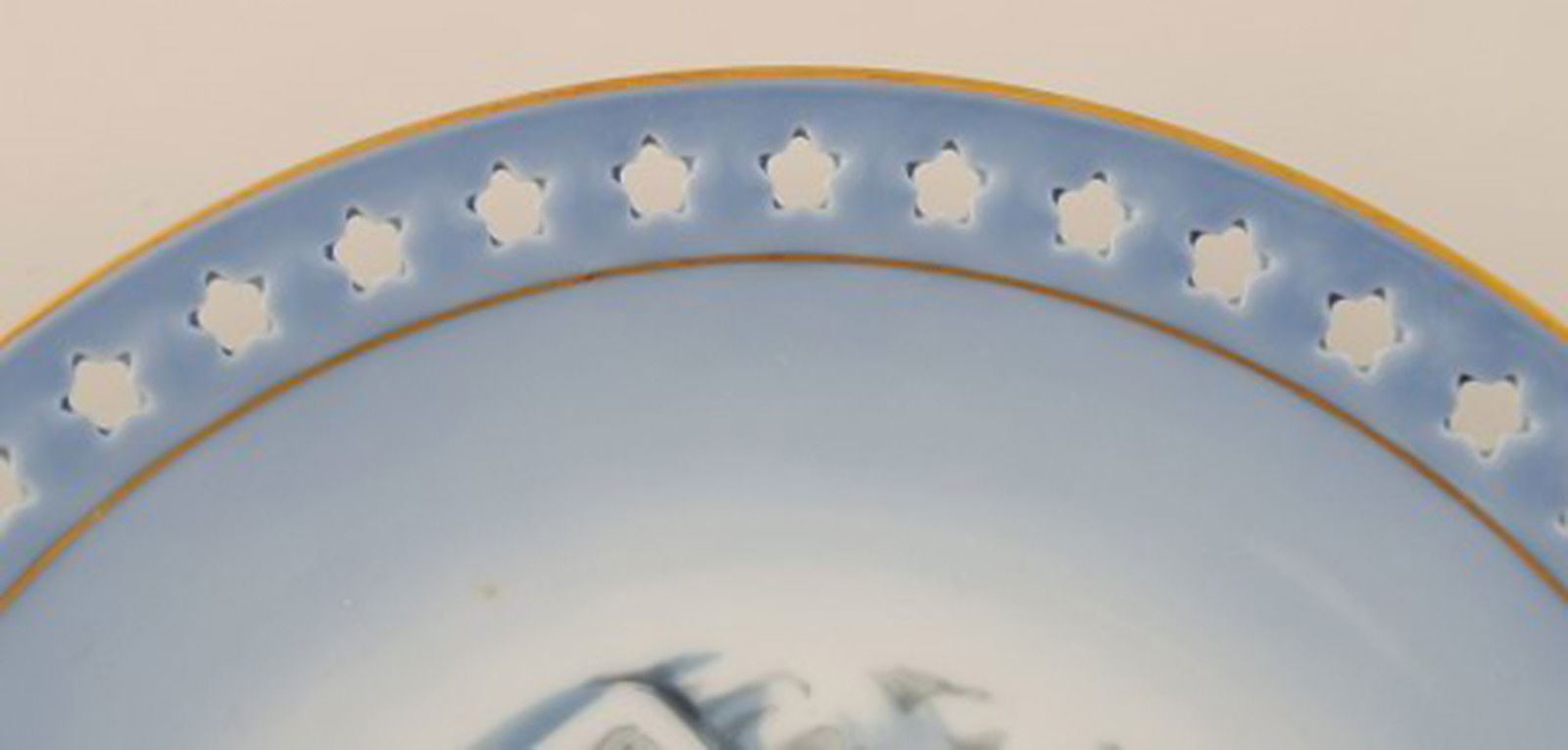 B & G (Bing & Grondahl), Christmas service, Harald Wiberg. Plate. - 3