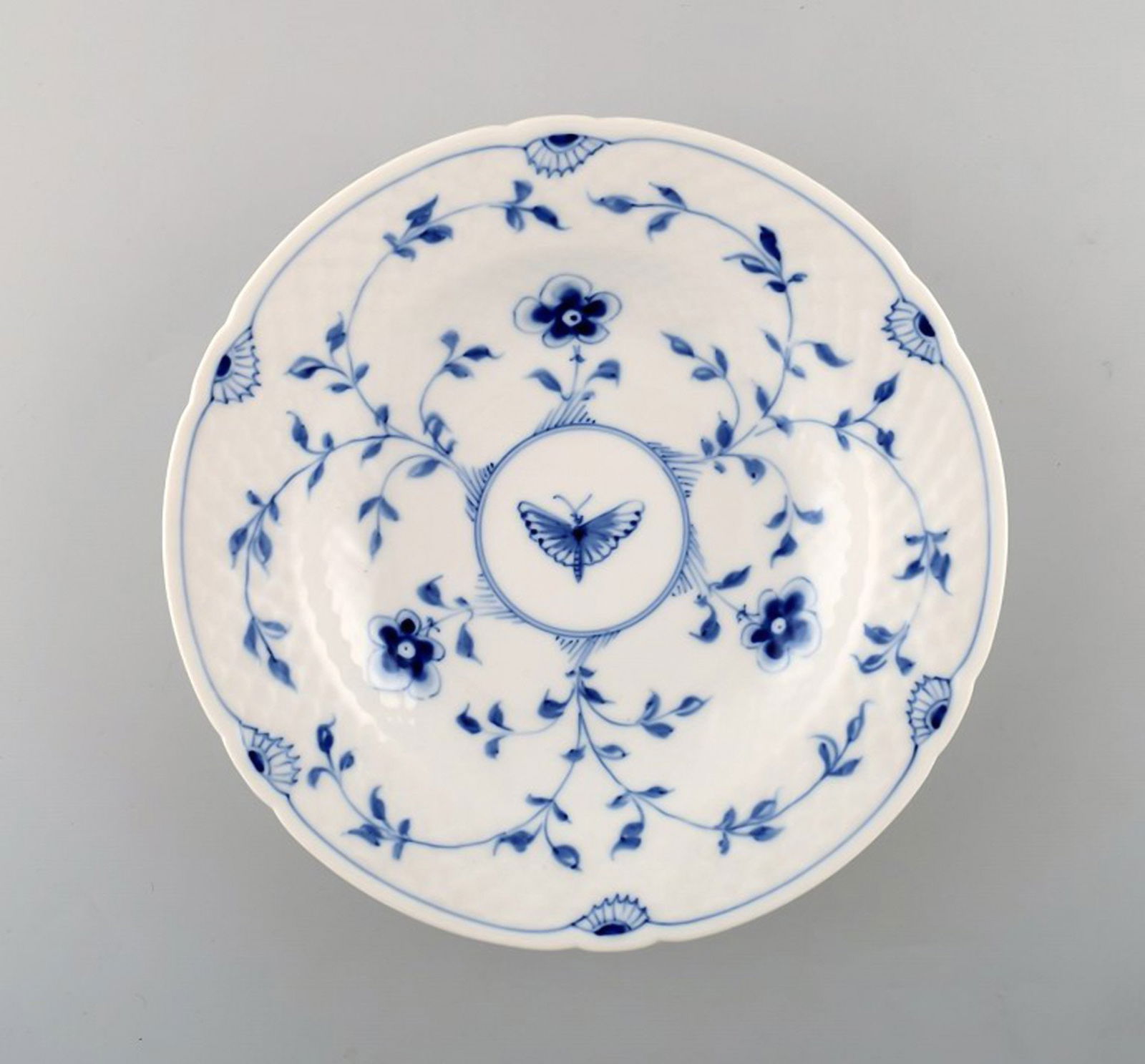 Bing & Grondahl / B&G, Butterfly. Deep plate. 3 pcs in stock. (1 of 4)