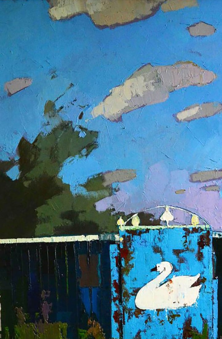 Oil painting Time Passes Natalia Korf-Ivaniuk - 2