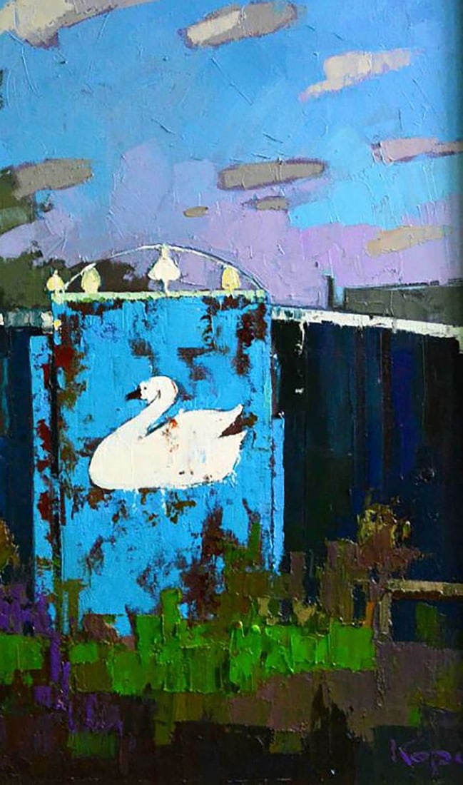 Oil painting Time Passes Natalia Korf-Ivaniuk - 5