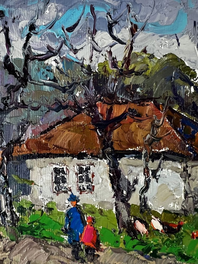 Oil painting Before the Rain Oksana Ivanyuk - 5