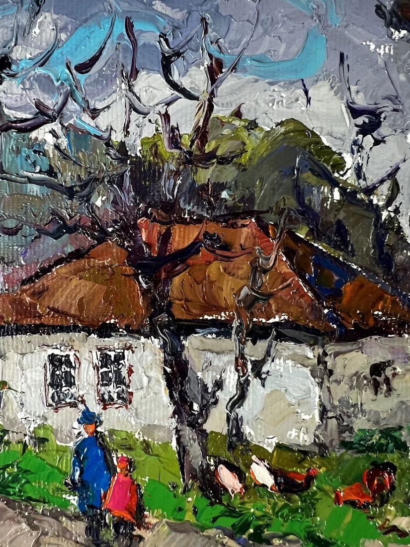 Oil painting Before the Rain Oksana Ivanyuk - 6