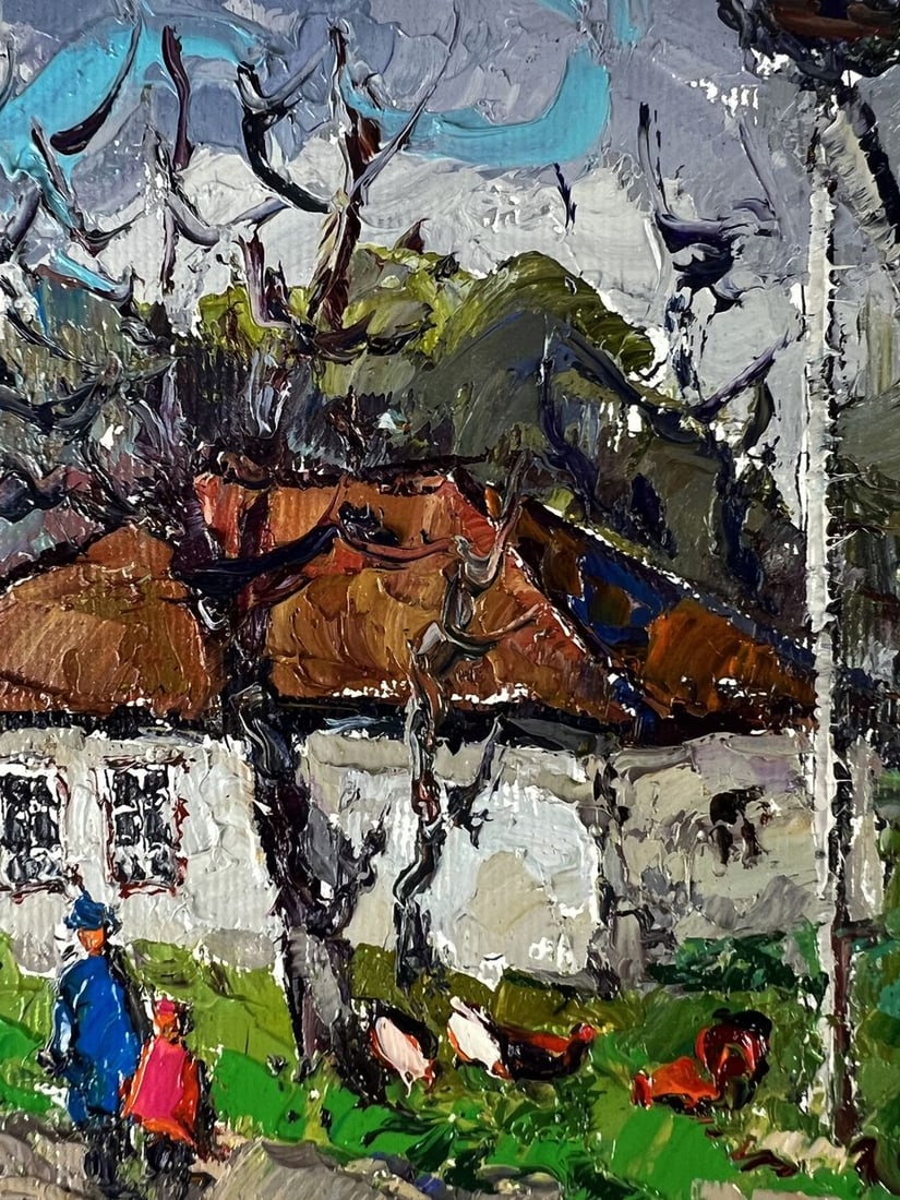 Oil painting Before the Rain Oksana Ivanyuk - 7