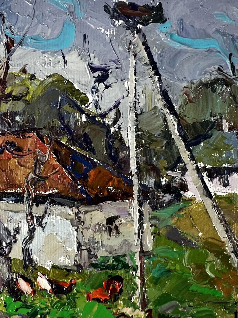 Oil painting Before the Rain Oksana Ivanyuk - 9