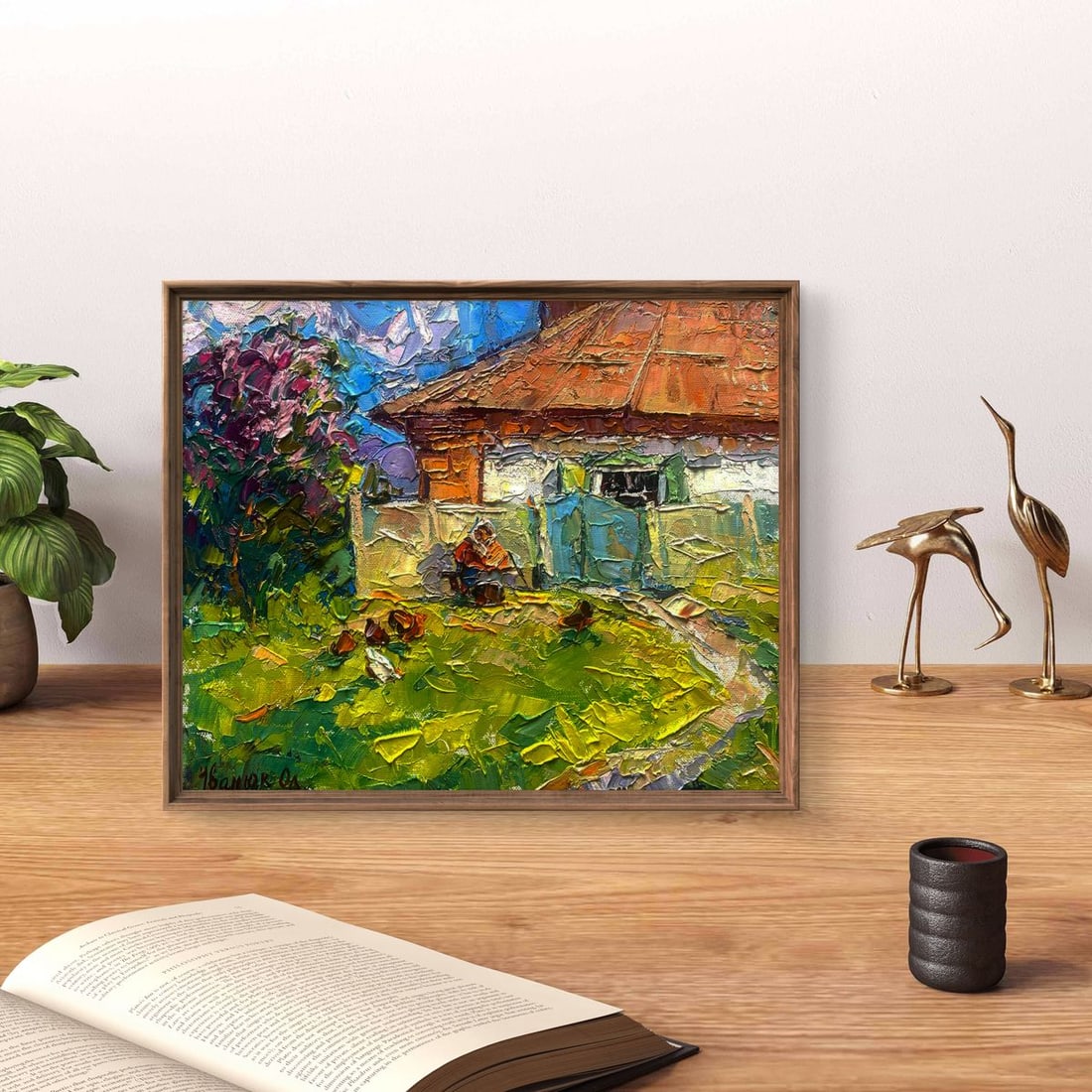 Oil painting Spring Awakening in colors Alex Kaleniuk - 2