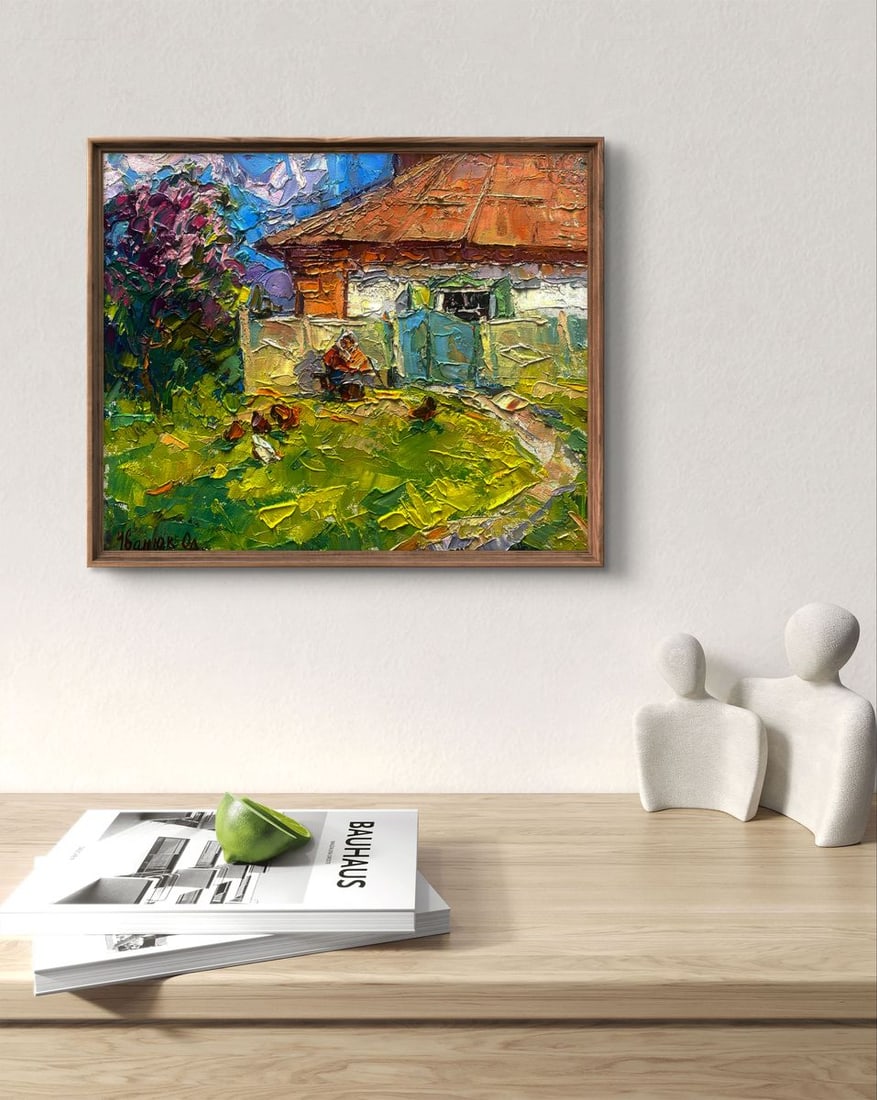 Oil painting Spring Awakening in colors Alex Kaleniuk - 3