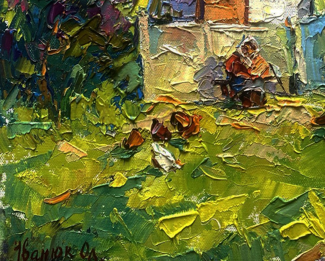 Oil painting Spring Awakening in colors Alex Kaleniuk - 6