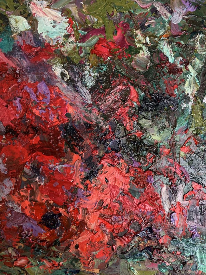 Oil painting A house under hops Alexander Cherednichenko - 11